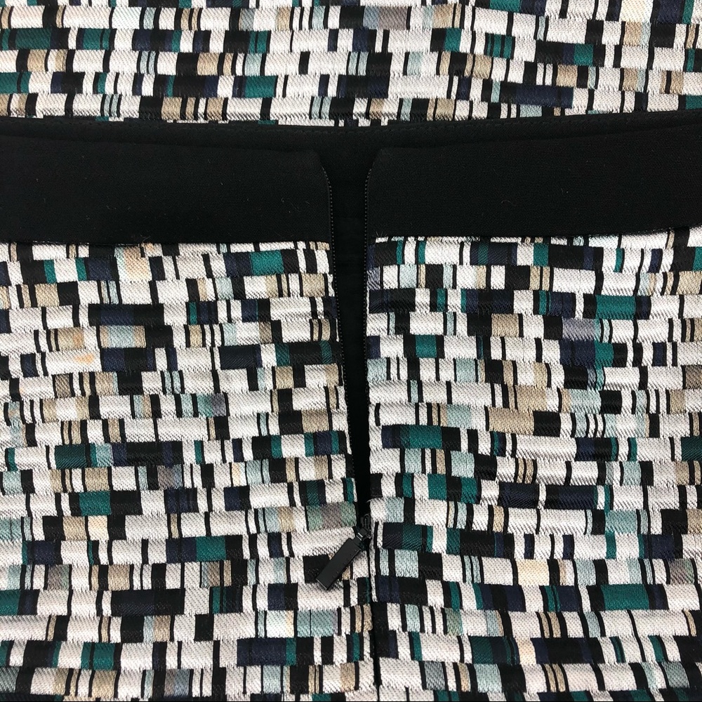 Hugo Boss Black Jacquard Votina Print Skirt - Picture 4 of 8